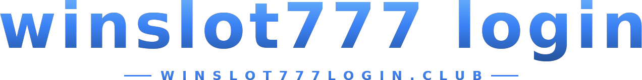 winslot777 login logo